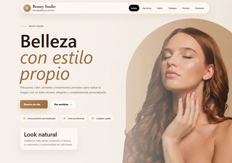 Proyecto Web peluquería