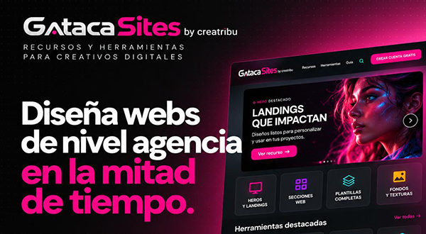 Gataca Sites, recursos y herramientas para creativos digitales